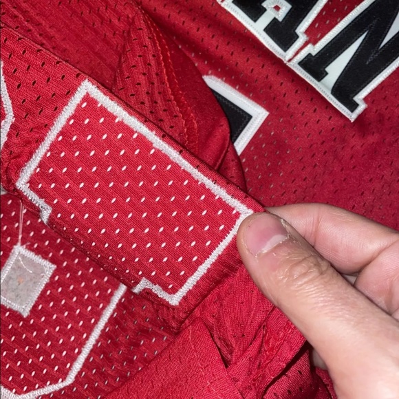 Nwt Adult Large MITCHELL NESS CHICAGO BULLS DENNIS RODMAN 1997-98 JERSEY Patch - Picture 7 of 9